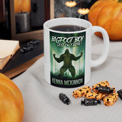 Bigfoot Boy - White Coffee Mug