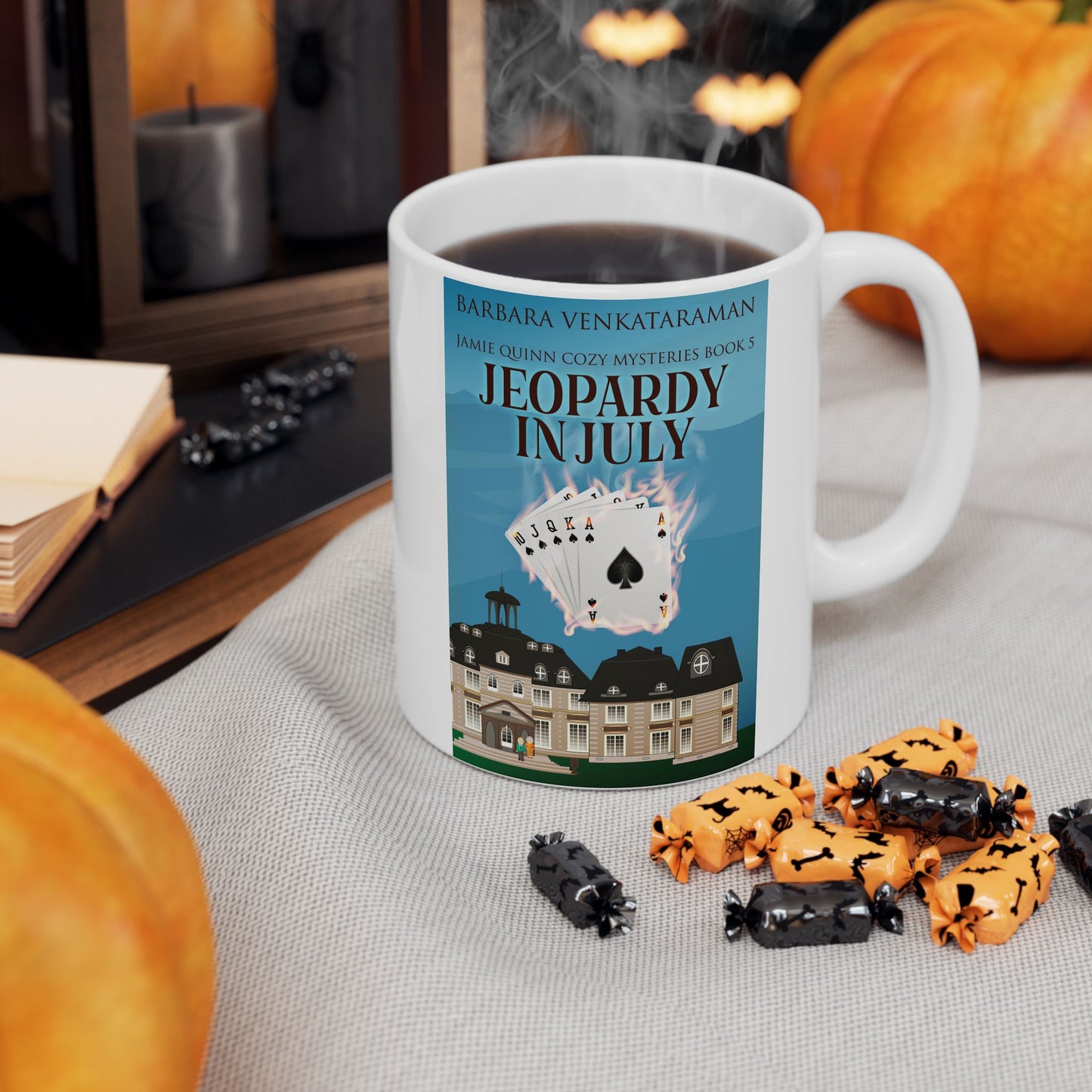 Jeopardy In July - White Coffee Mug