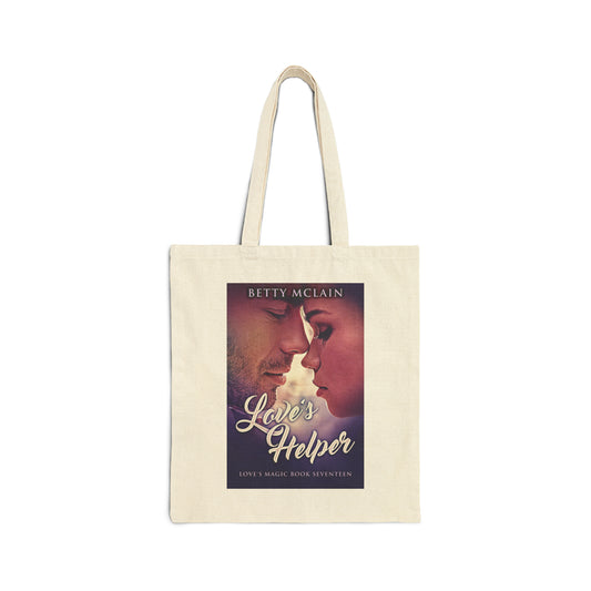Love's Helper - Cotton Canvas Tote Bag