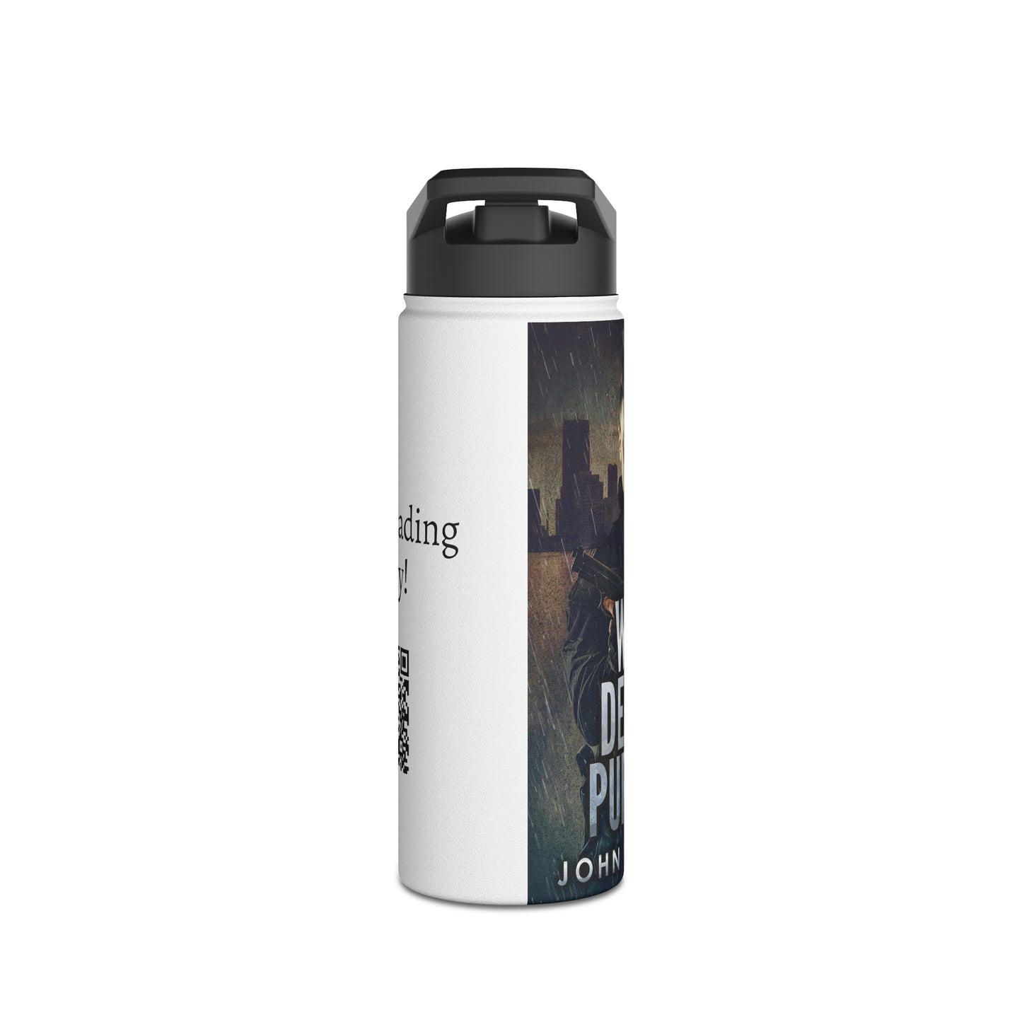 With Deadly Purpose - Stainless Steel Water Bottle