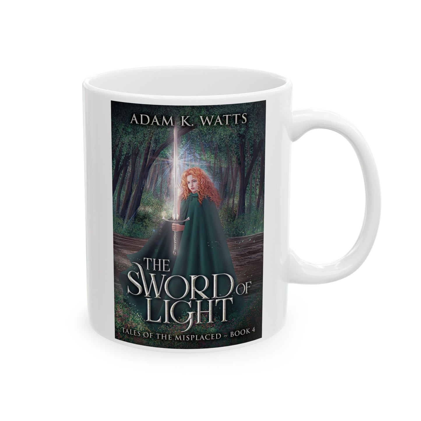 The Sword of Light - White Coffee Mug