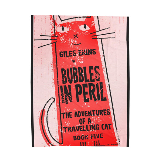 Bubbles In Peril - Velveteen Plush Blanket