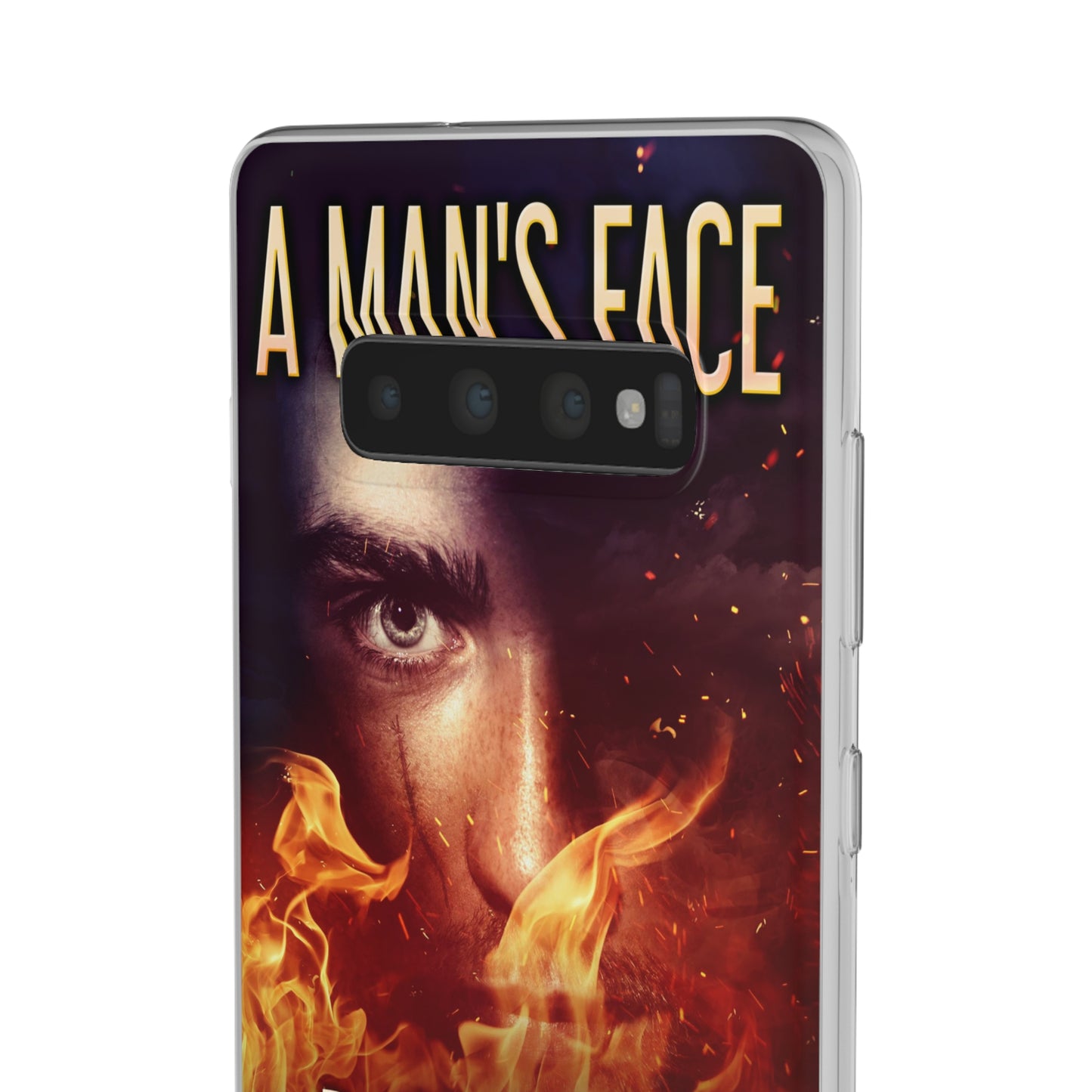 A Man's Face - Flexible Phone Case