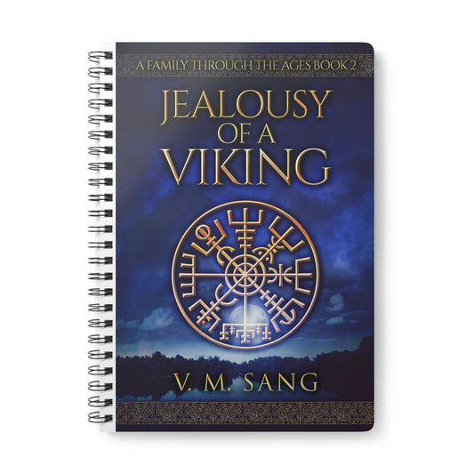 Jealousy Of A Viking - A5 Wirebound Notebook