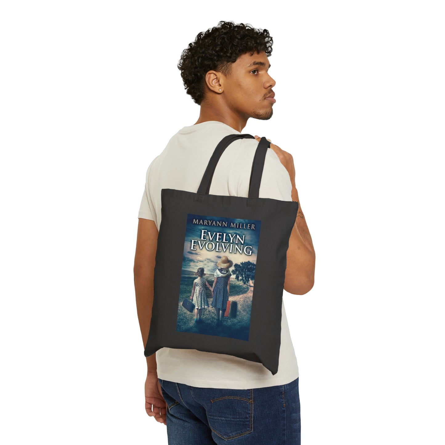 Evelyn Evolving - Cotton Canvas Tote Bag