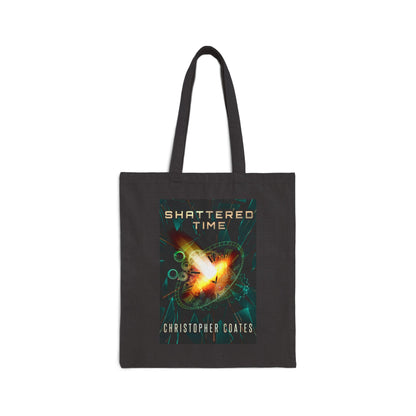 Shattered Time - Cotton Canvas Tote Bag