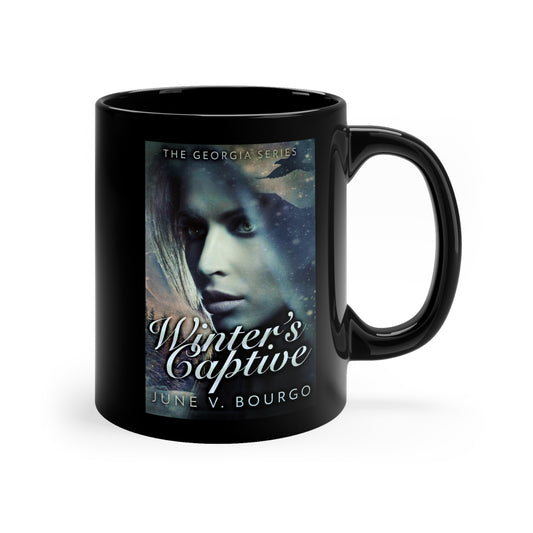 Winter's Captive - Black Coffee Mug