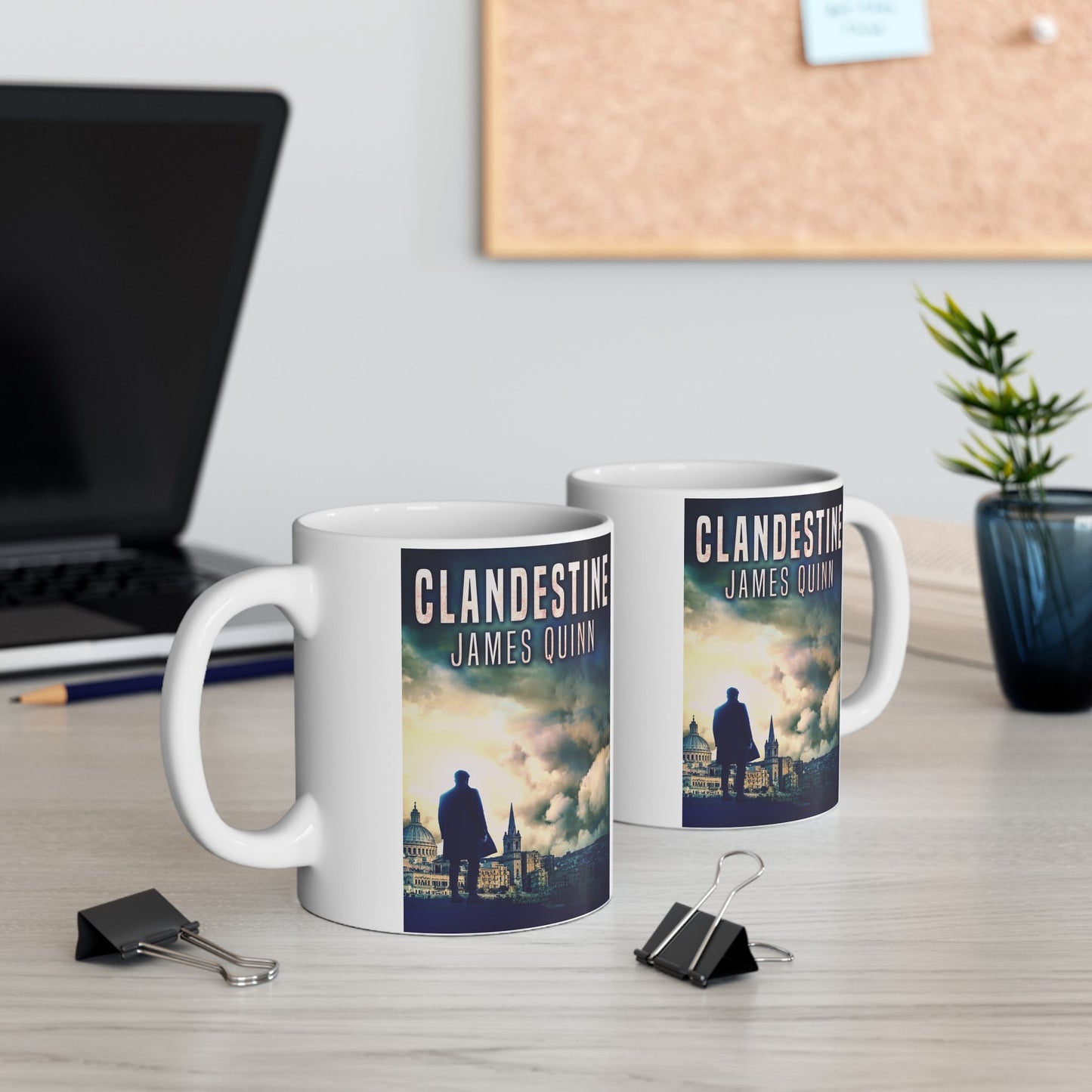 Clandestine - White Coffee Mug