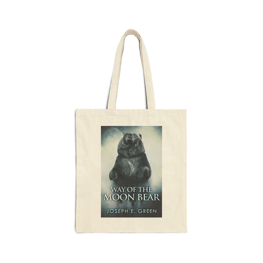 Way of the Moon Bear - Cotton Canvas Tote Bag
