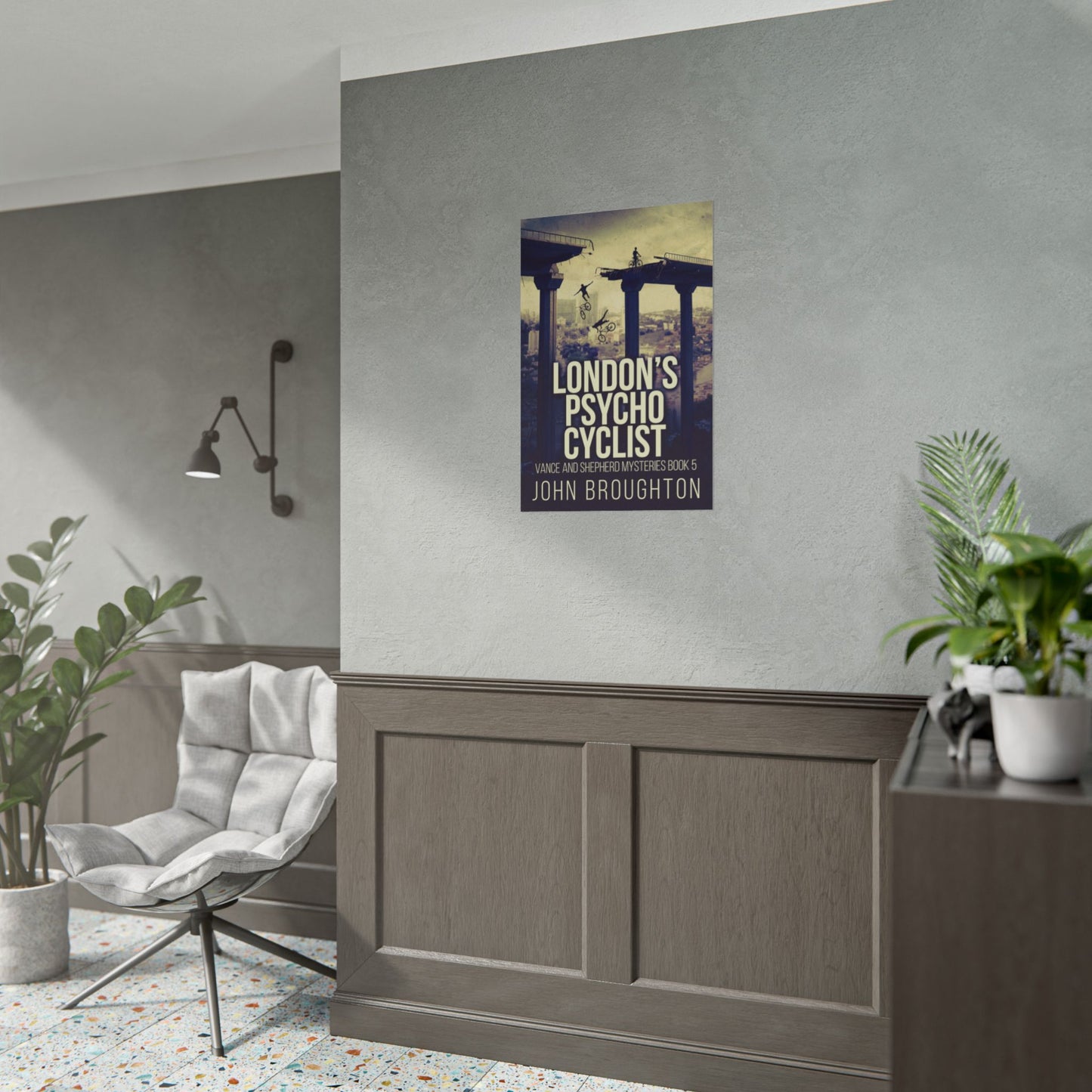 London's Psycho Cyclist - Poster