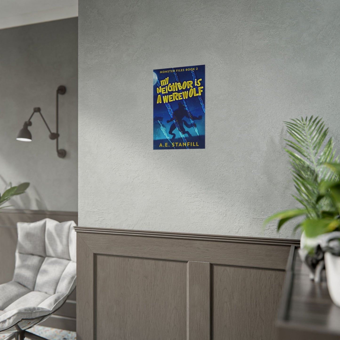 My Neighbor Is A Werewolf - Poster