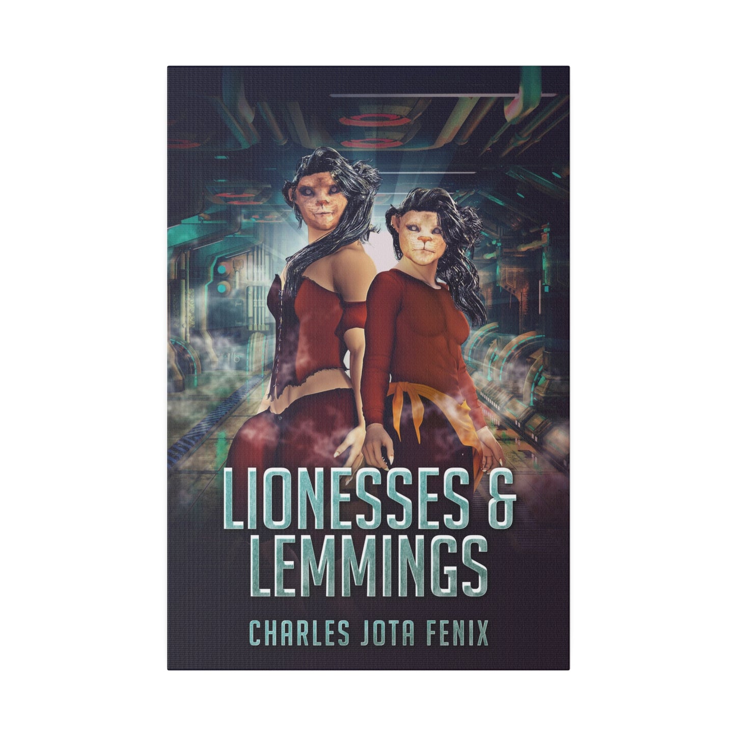 Lionesses & Lemmings - Canvas