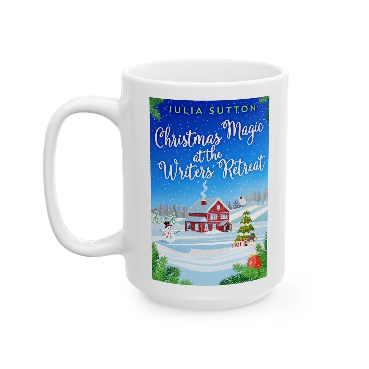 Christmas Magic At The Writers' Retreat - White Coffee Mug