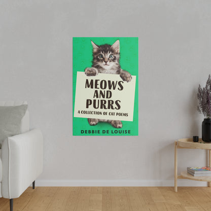 Meows and Purrs - Canvas