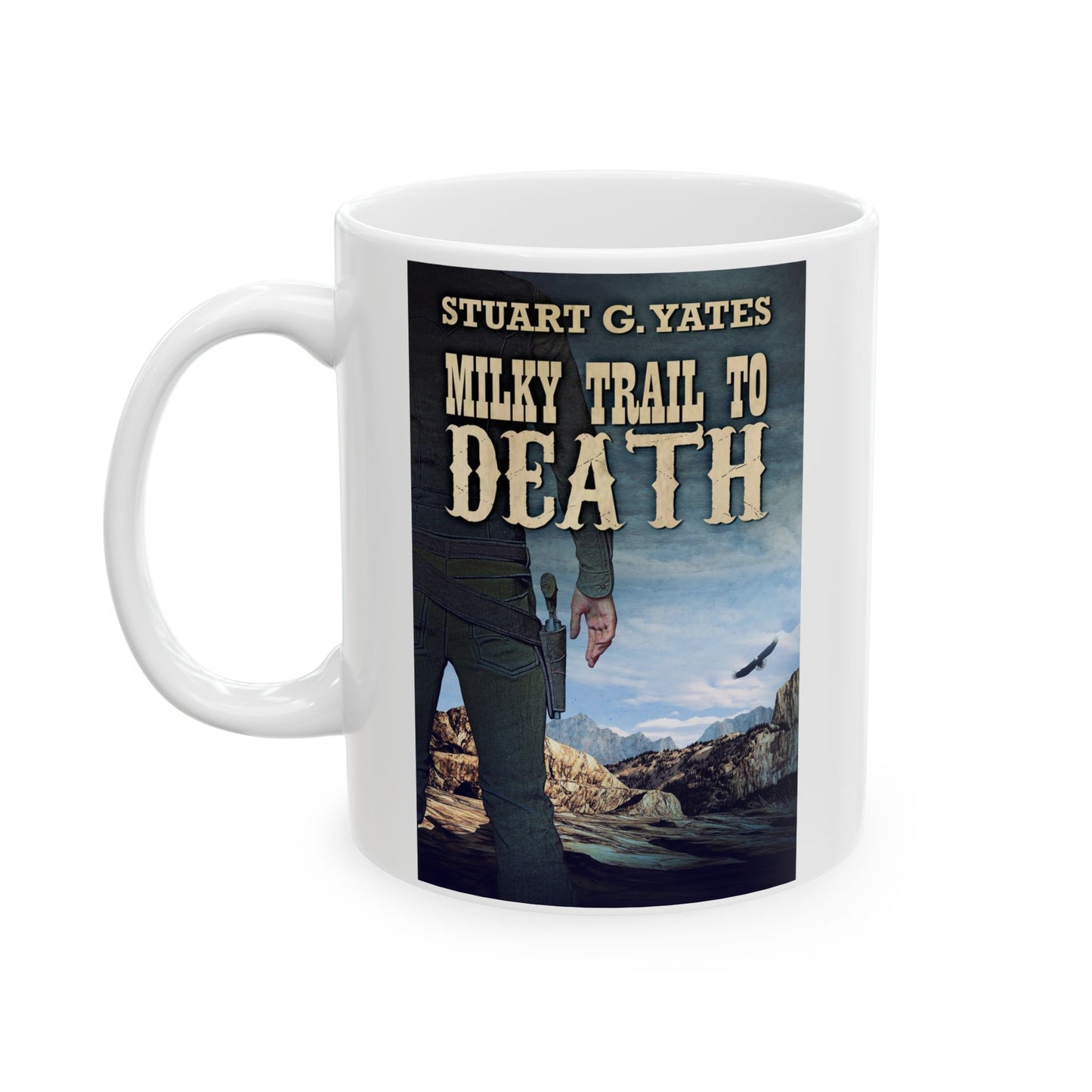 Milky Trail To Death - White Coffee Mug