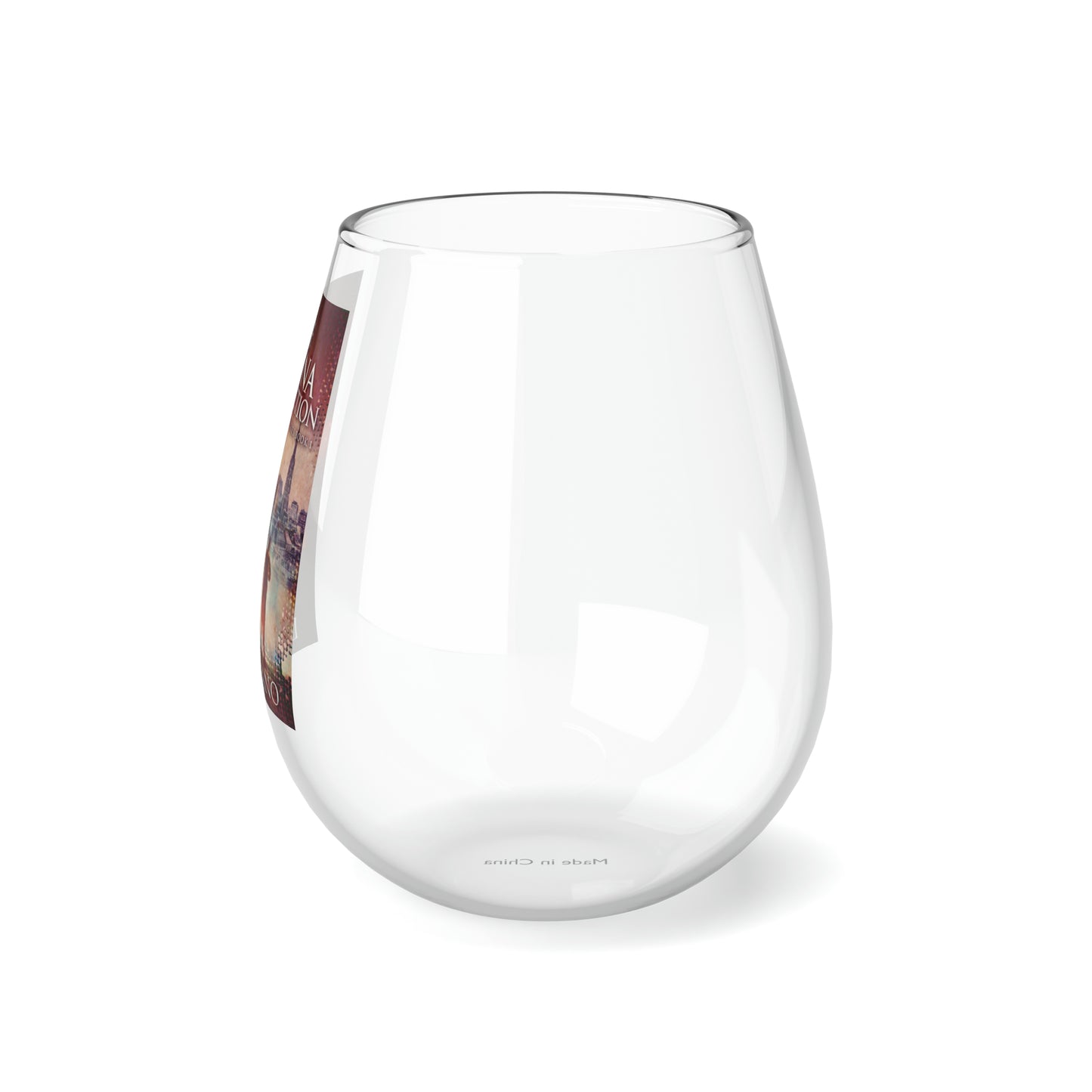 The Vienna Connection - Stemless Wine Glass, 11.75oz