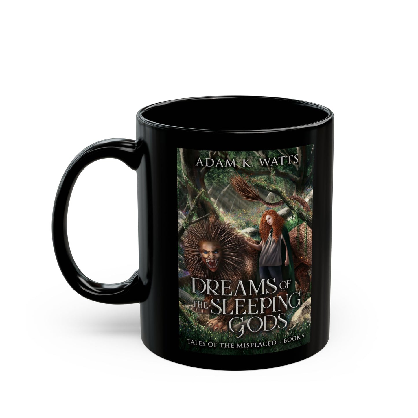 Dreams of the Sleeping Gods - Black Coffee Mug