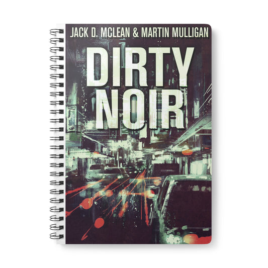 Dirty Noir - A5 Wirebound Notebook