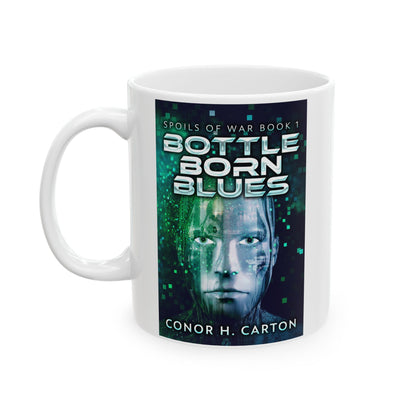 Bottle Born Blues - White Coffee Mug