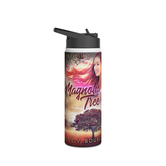 Magnolia Tree - Stainless Steel Water Bottle
