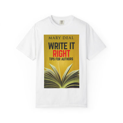Write It Right - Unisex T-Shirt