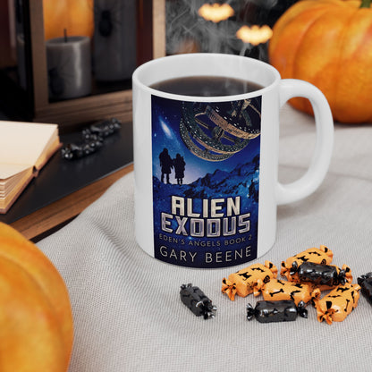 Alien Exodus - White Coffee Mug