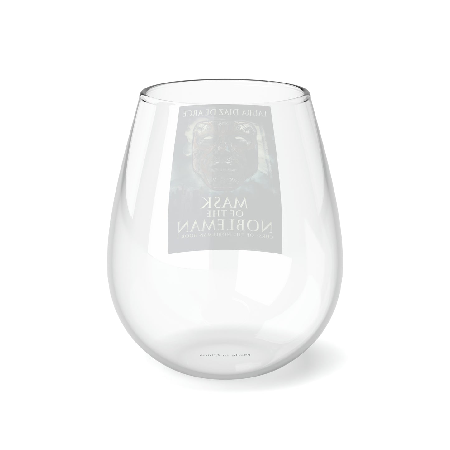Mask Of The Nobleman - Stemless Wine Glass, 11.75oz