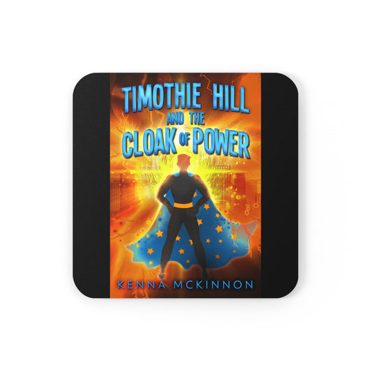 Timothie Hill and the Cloak of Power - Corkwood Coaster Set