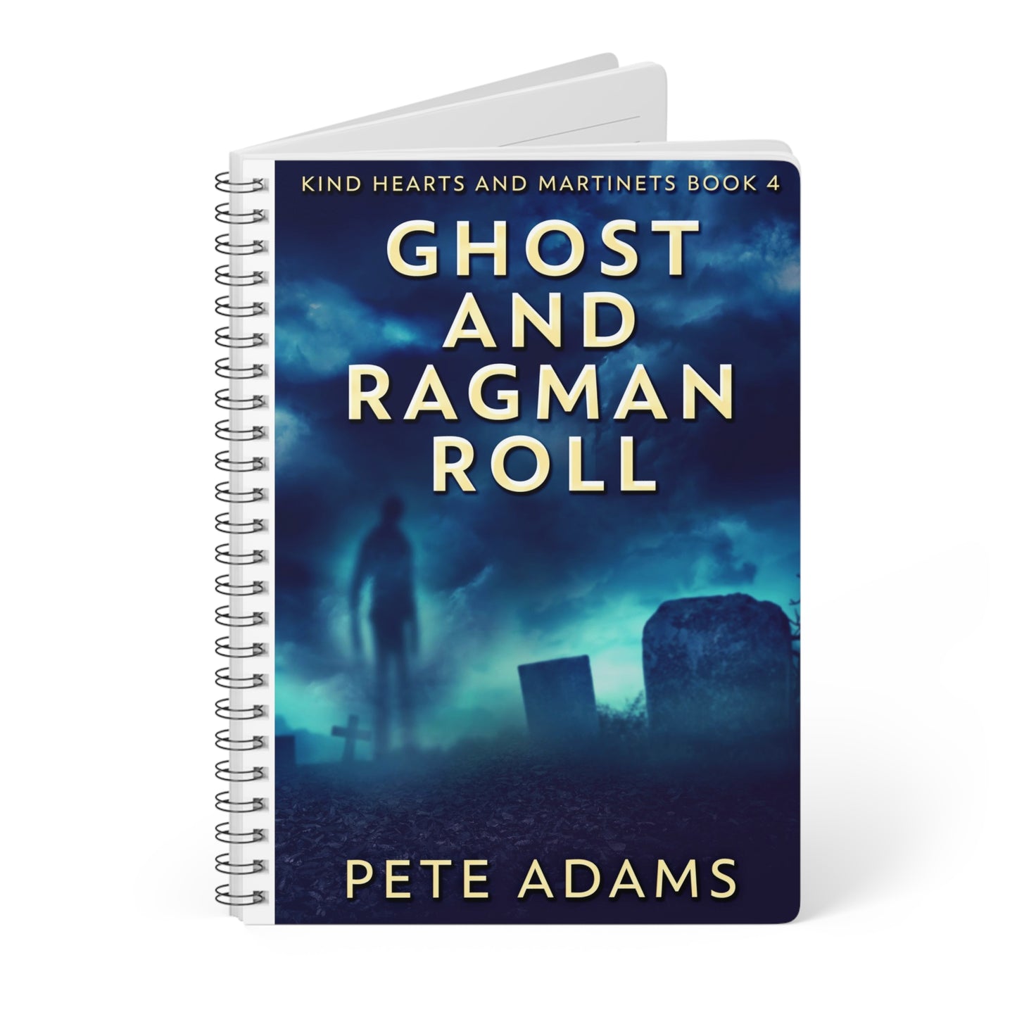 Ghost And Ragman Roll - A5 Wirebound Notebook