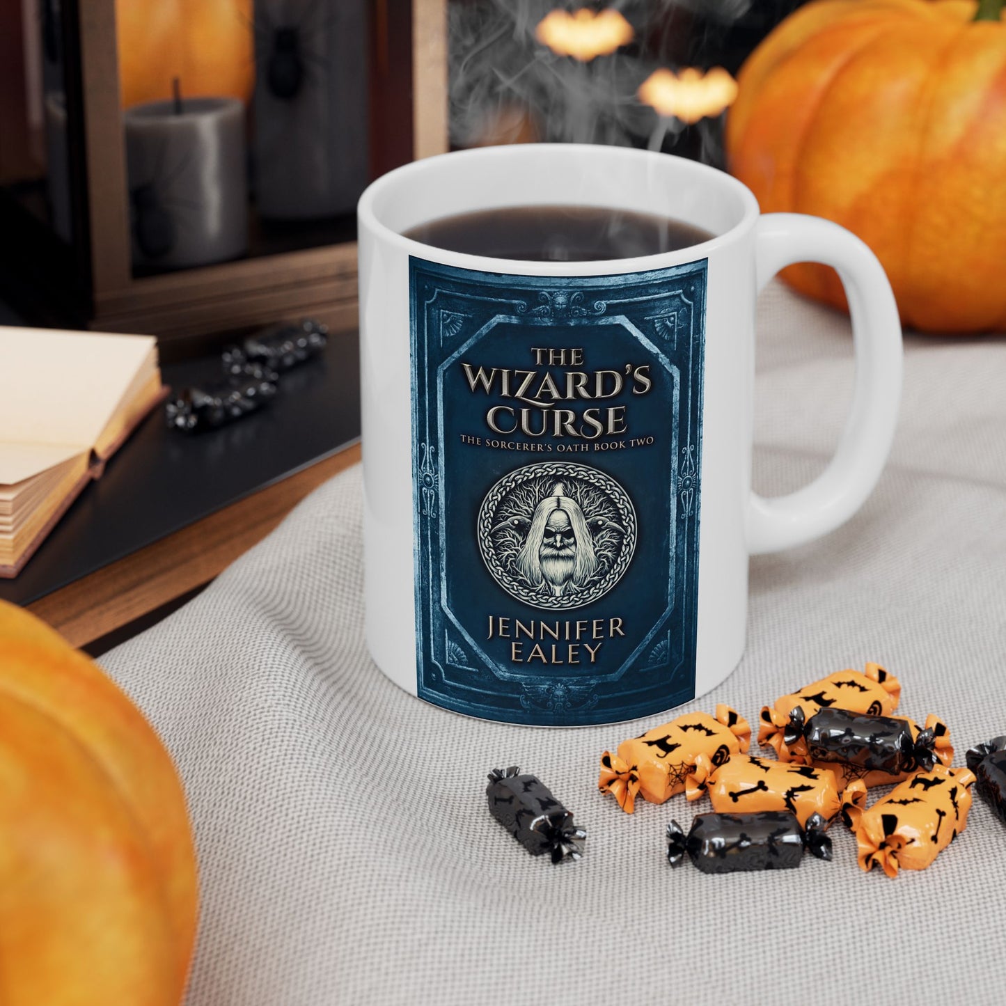The Wizard's Curse - White Coffee Mug