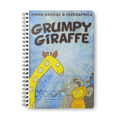 Grumpy Giraffe - A5 Wirebound Notebook