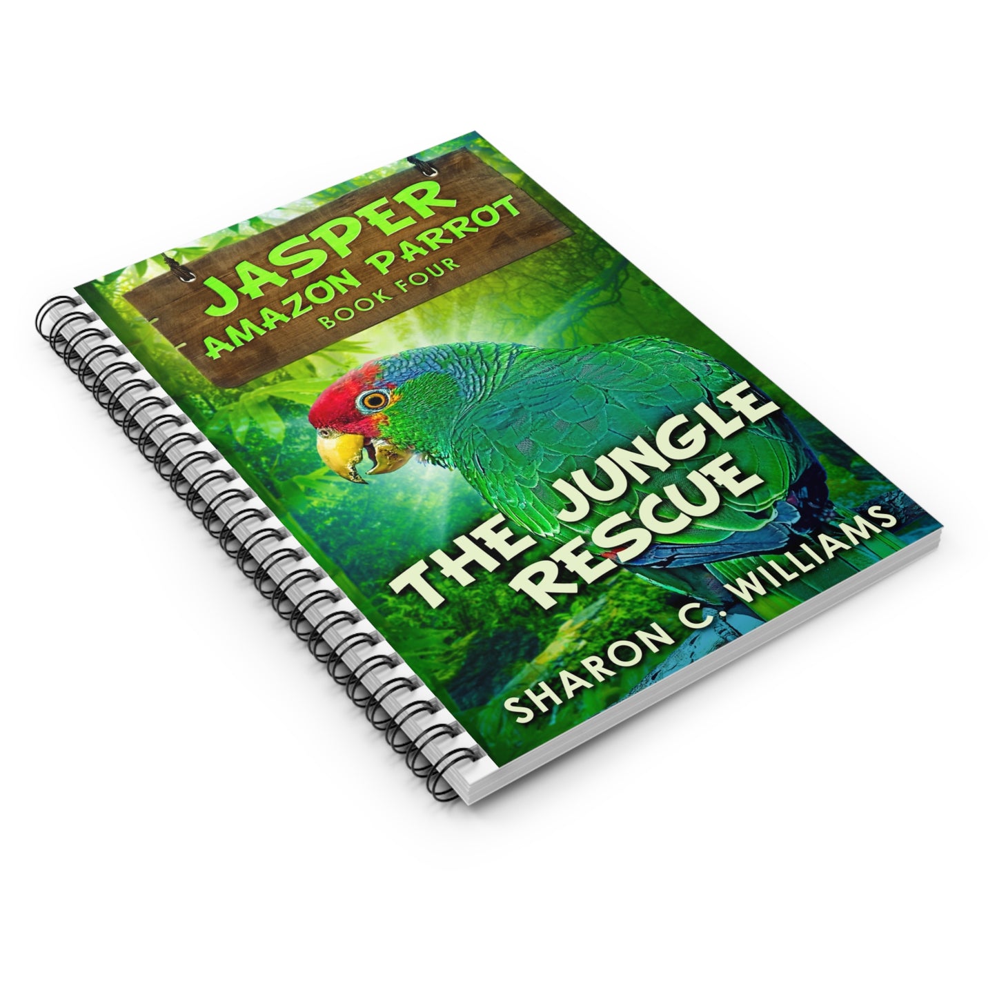 The Jungle Rescue - Spiral Notebook