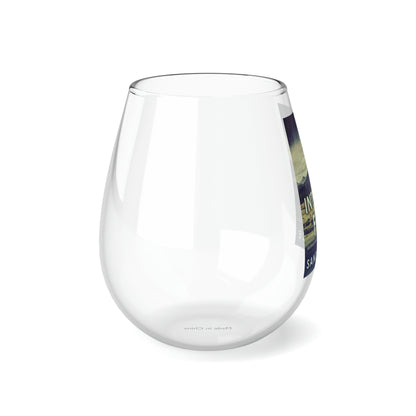 Into The Fog - Stemless Wine Glass, 11.75oz