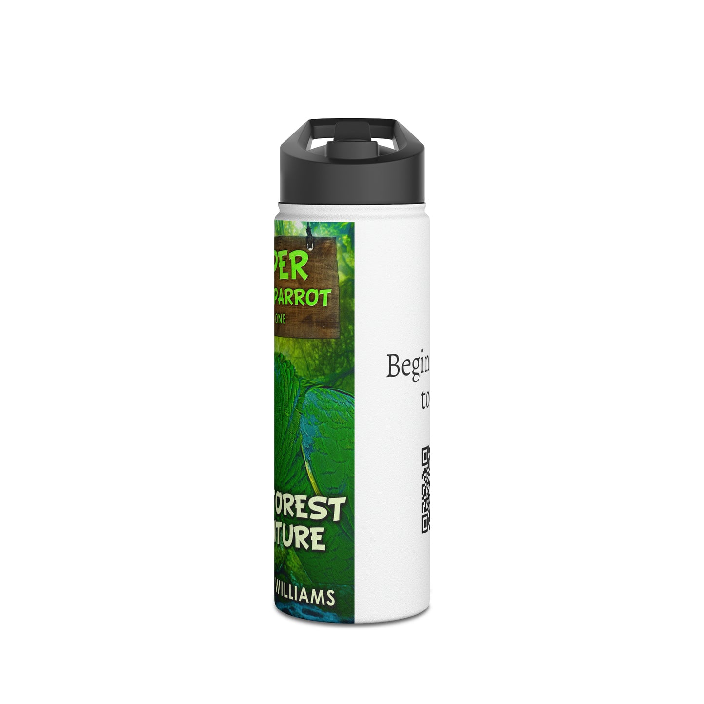 A Rainforest Adventure - Stainless Steel Water Bottle