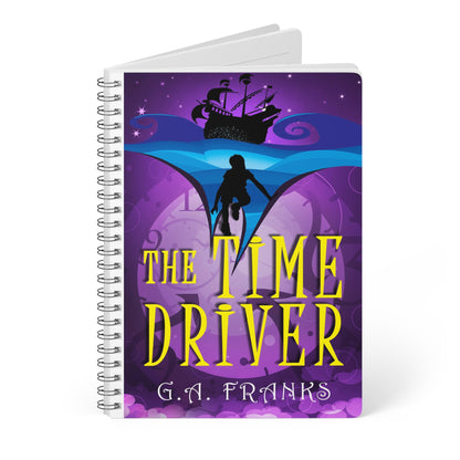 The Time Driver - A5 Wirebound Notebook