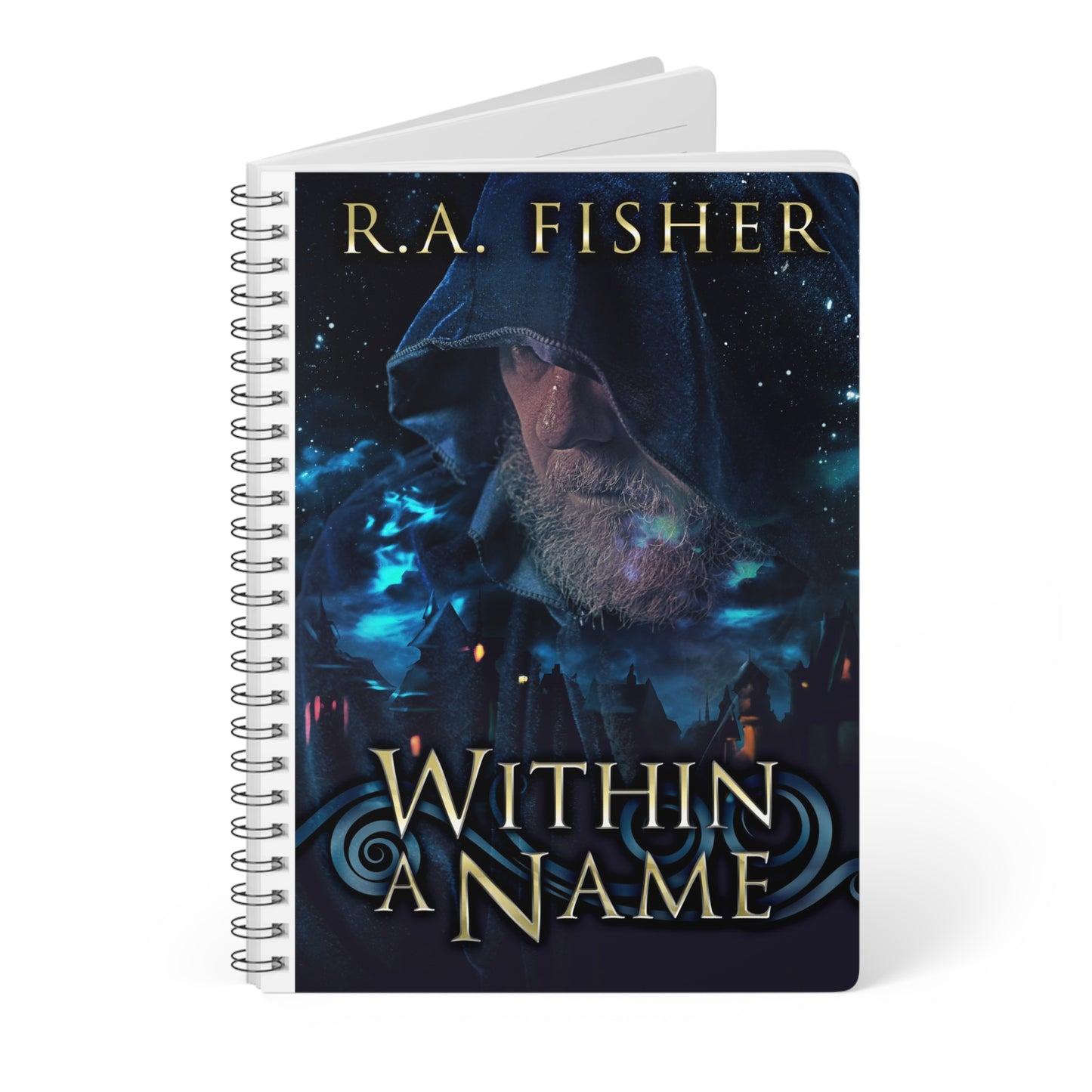 Within A Name - A5 Wirebound Notebook