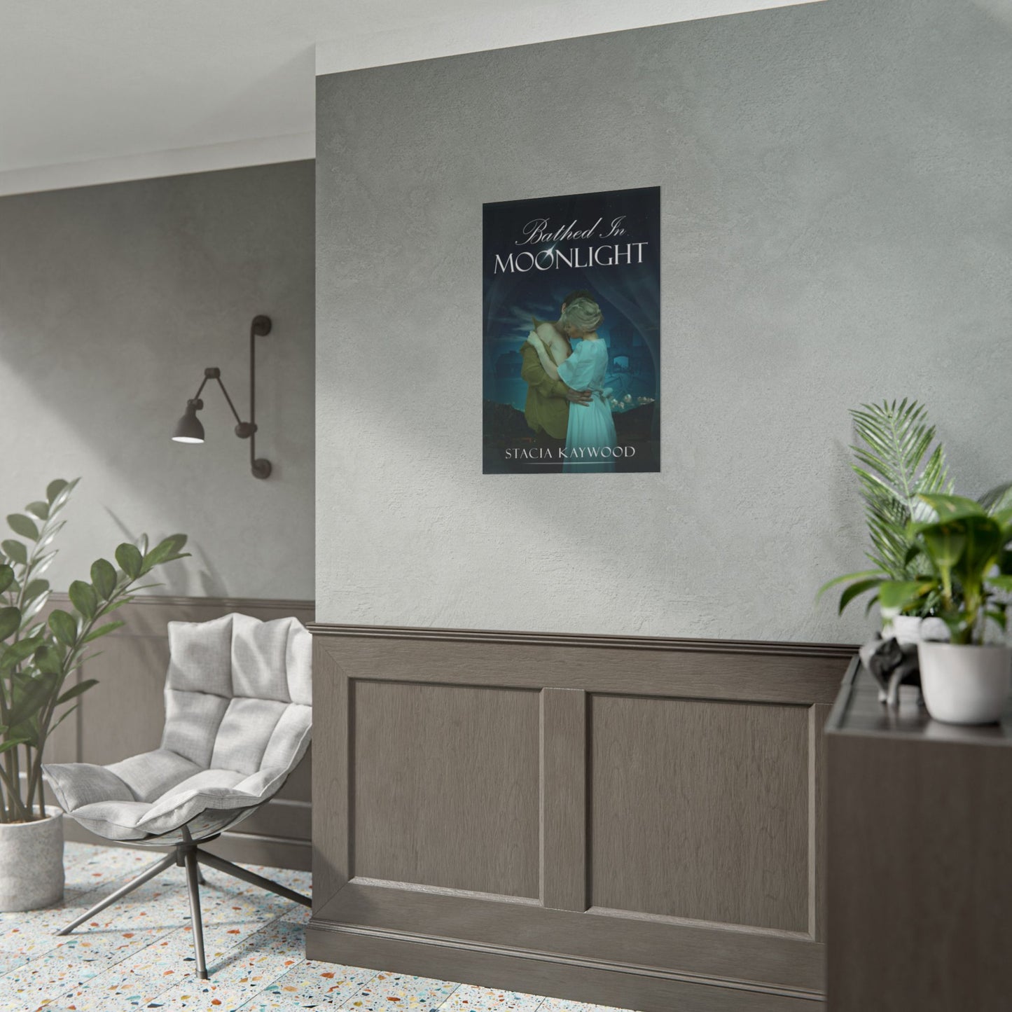 Bathed In Moonlight - Poster