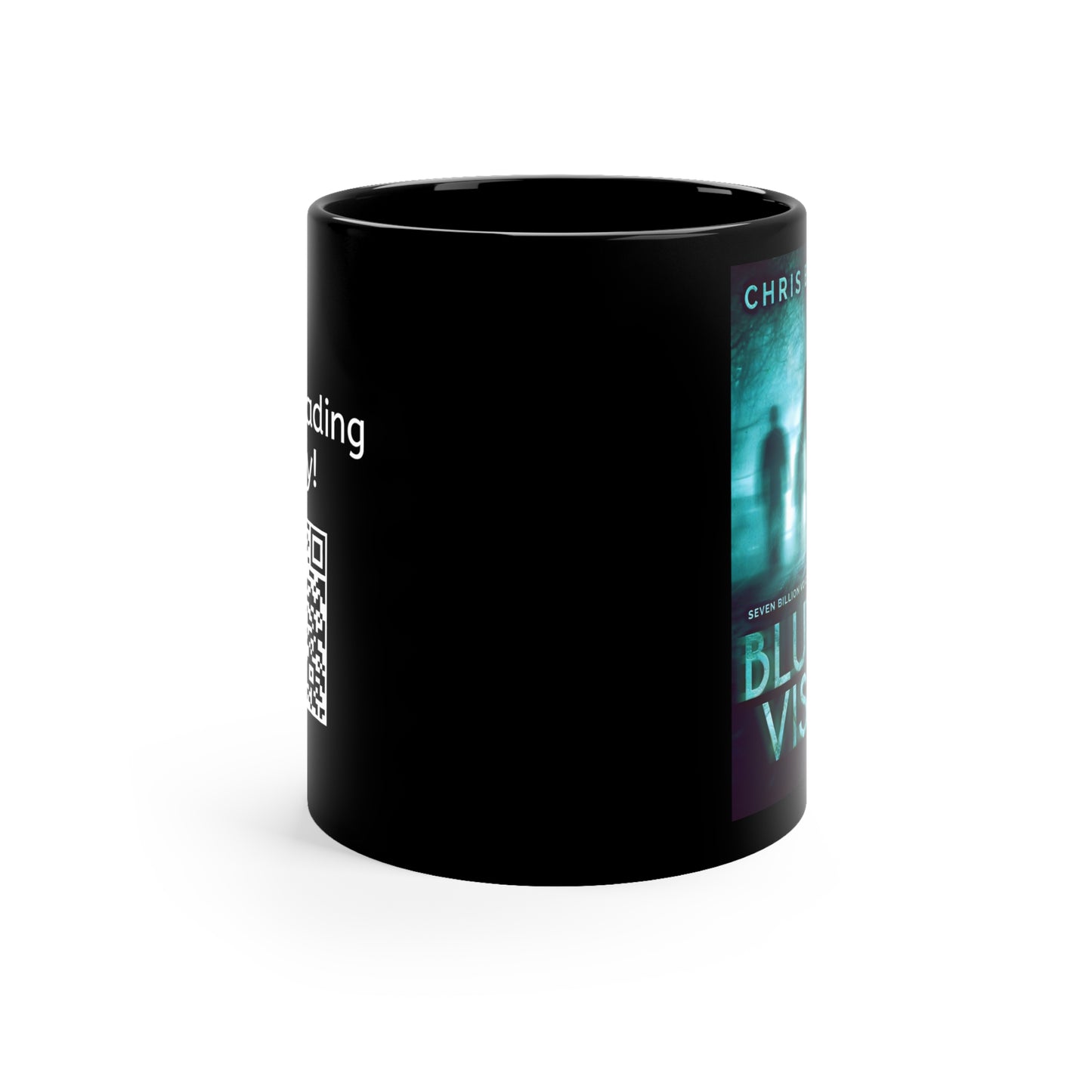 Blurred Vision - Black Coffee Mug