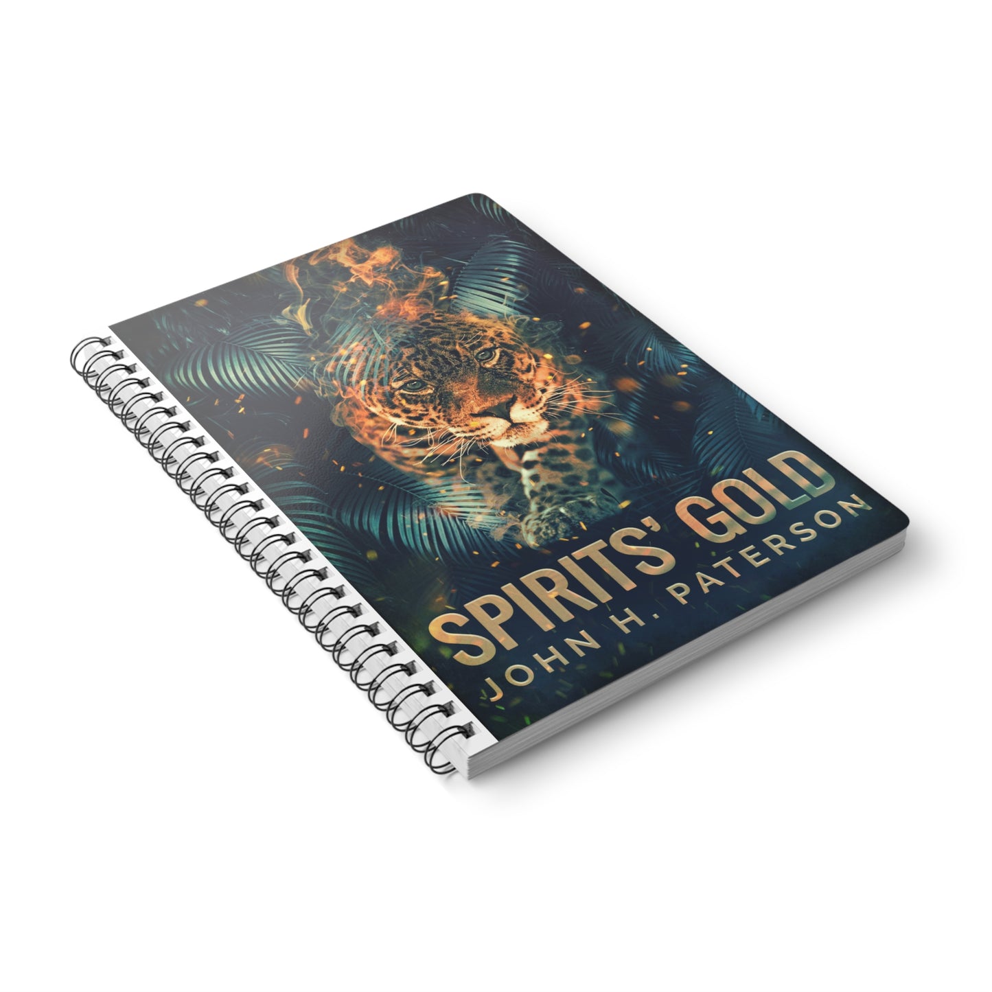 Spirits' Gold - A5 Wirebound Notebook