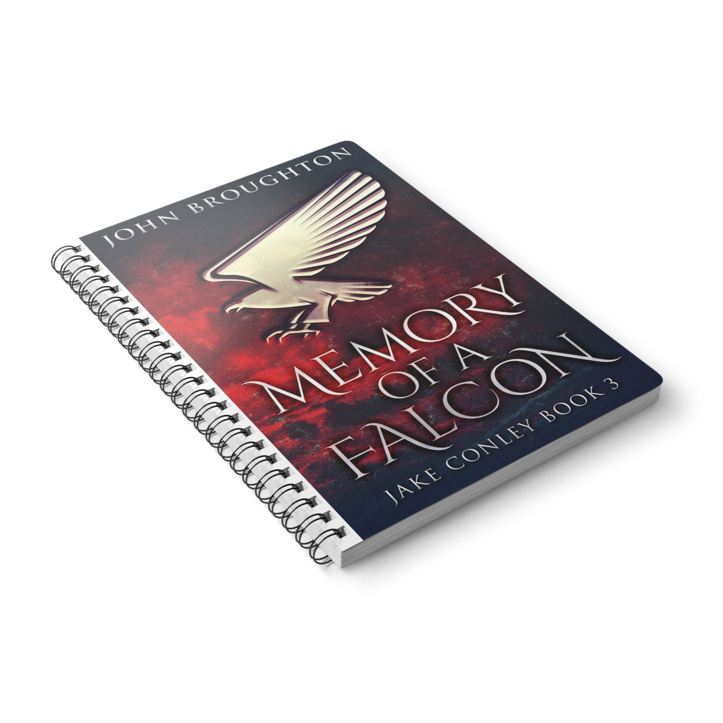 Memory Of A Falcon - A5 Wirebound Notebook