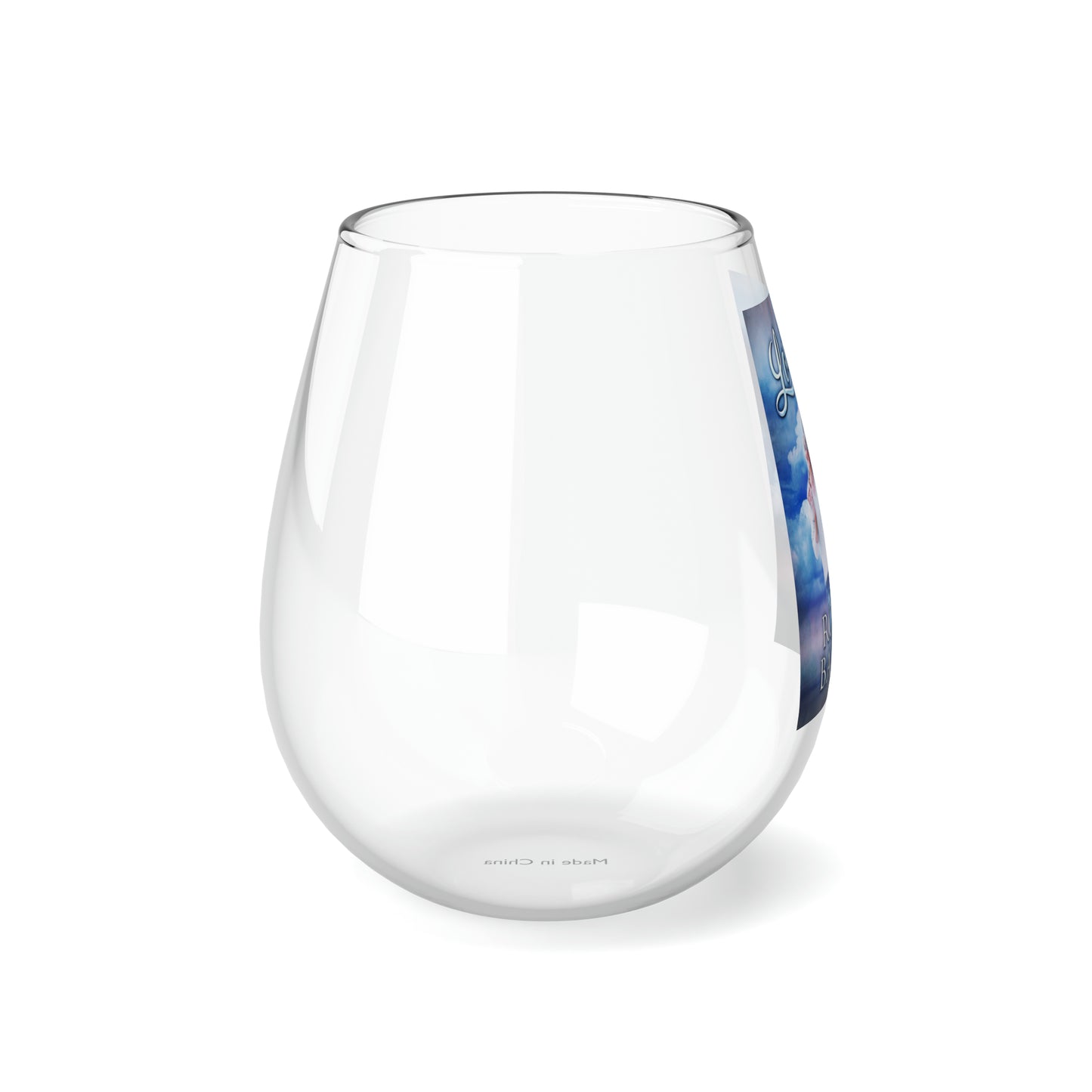 Loving Neil - Stemless Wine Glass, 11.75oz