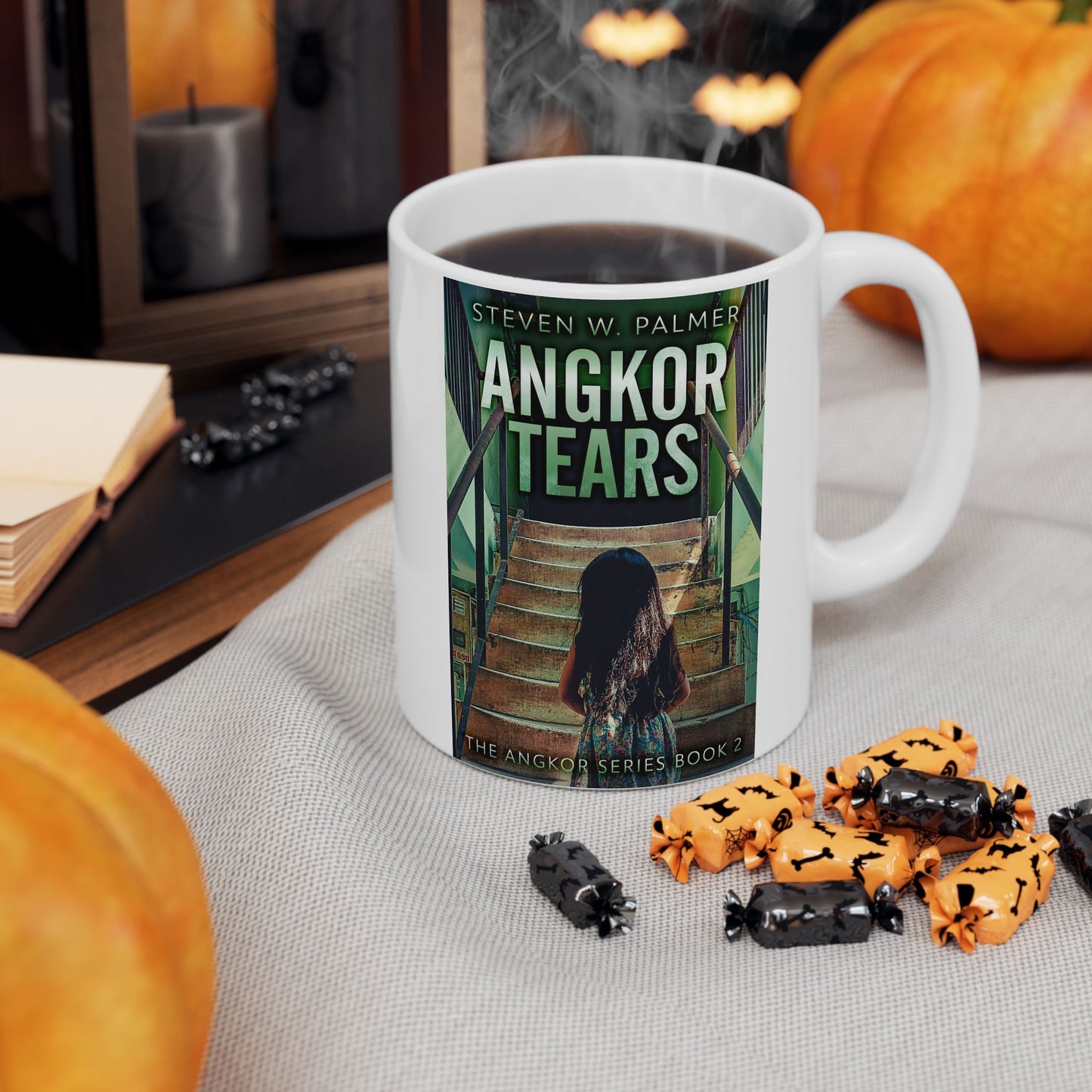 Angkor Tears - White Coffee Mug