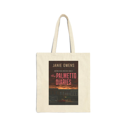 The Palmetto Diaries - Cotton Canvas Tote Bag