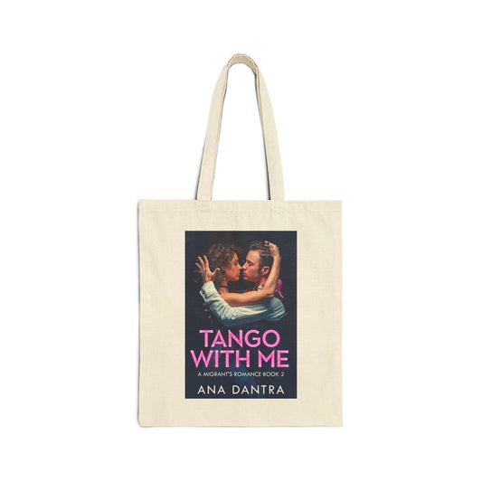 Tango With Me - Cotton Canvas Tote Bag