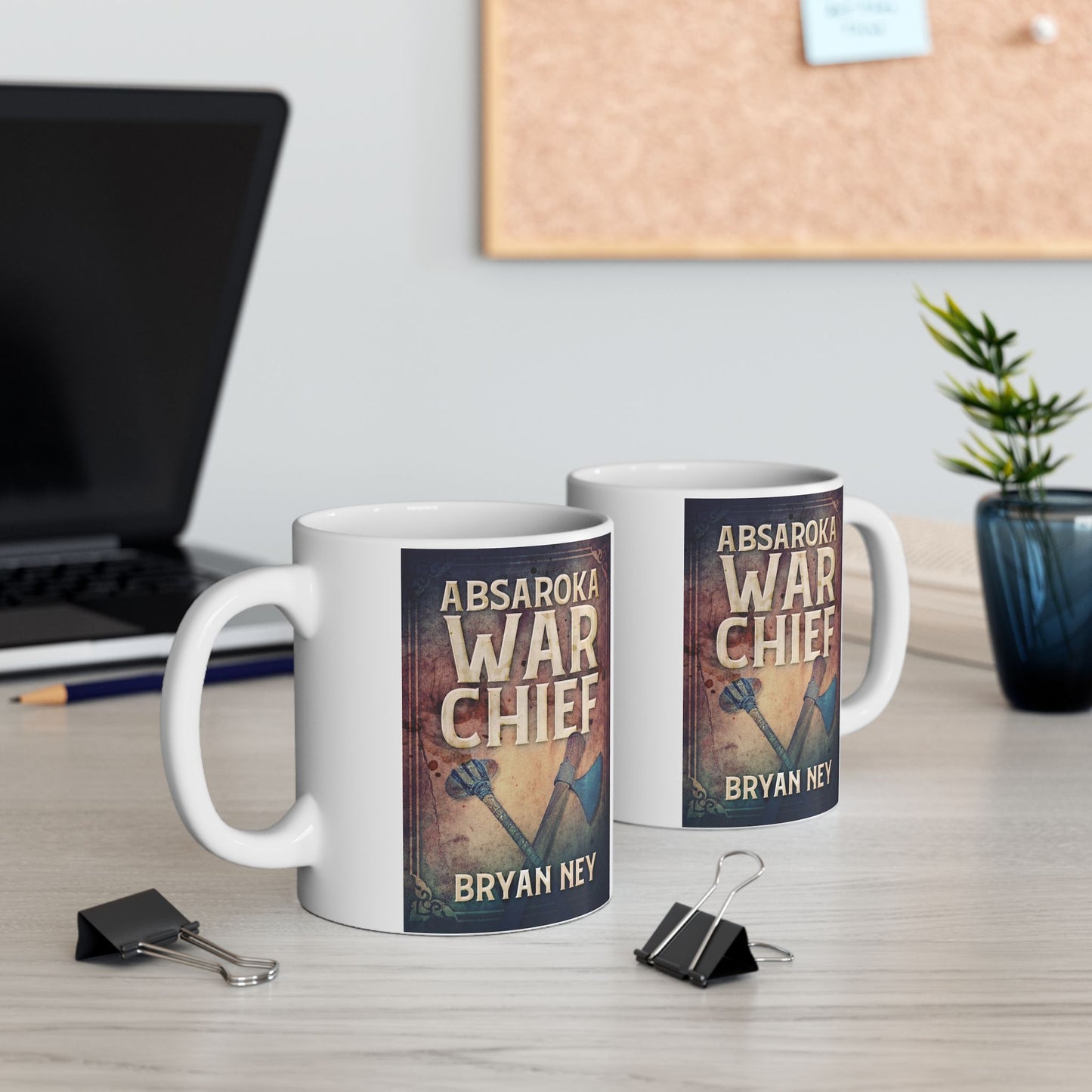 Absaroka War Chief - White Coffee Mug