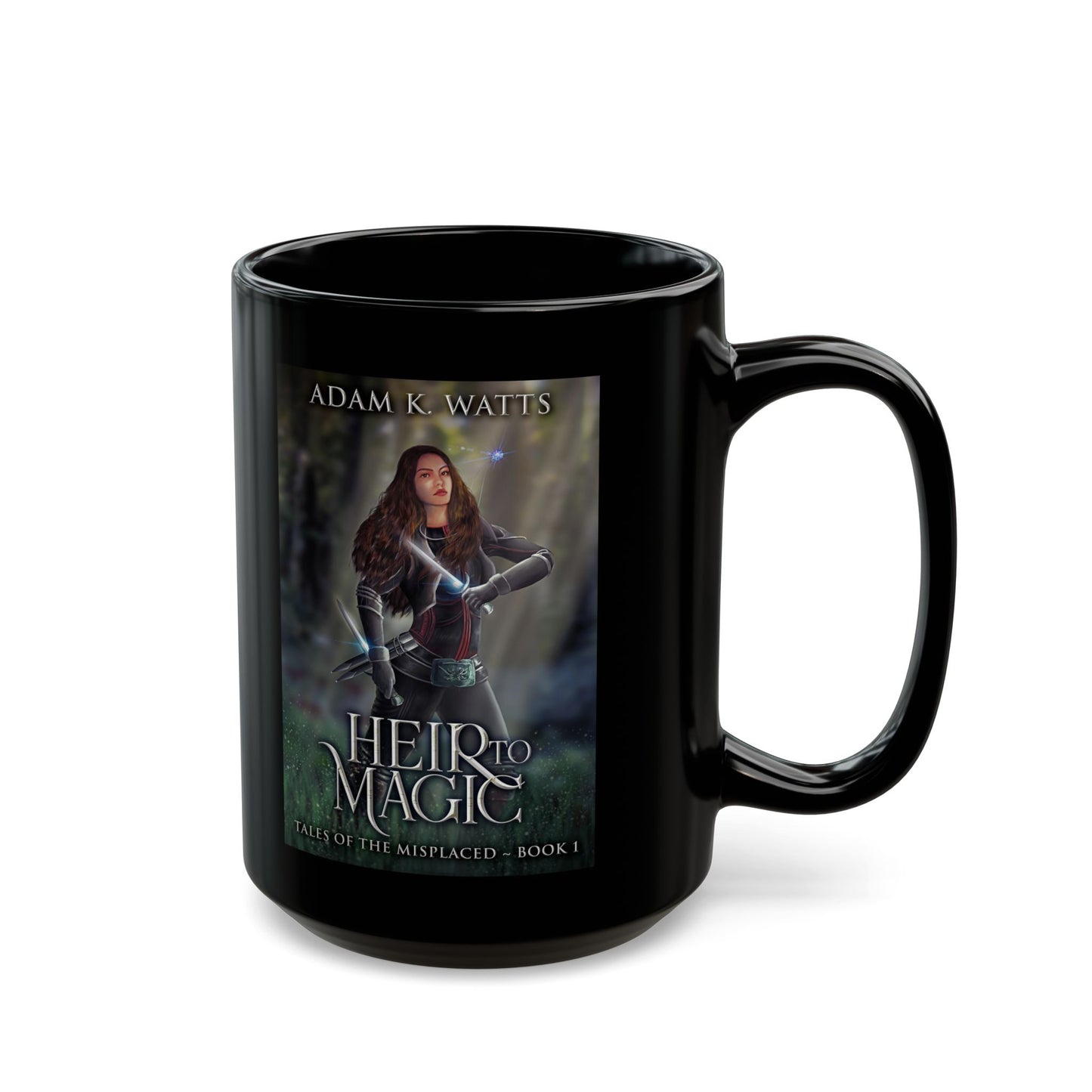 Heir To Magic - Black Coffee Mug