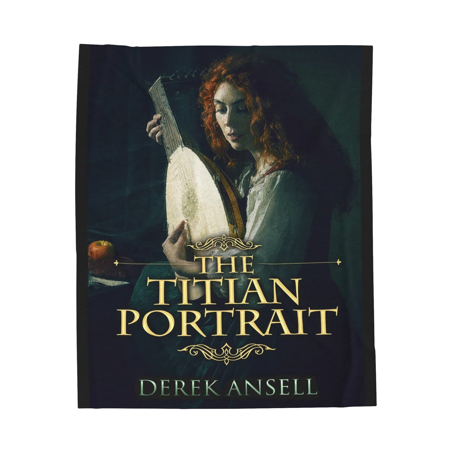 The Titian Portrait - Velveteen Plush Blanket
