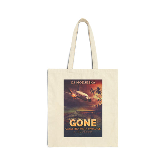 Gone - Cotton Canvas Tote Bag