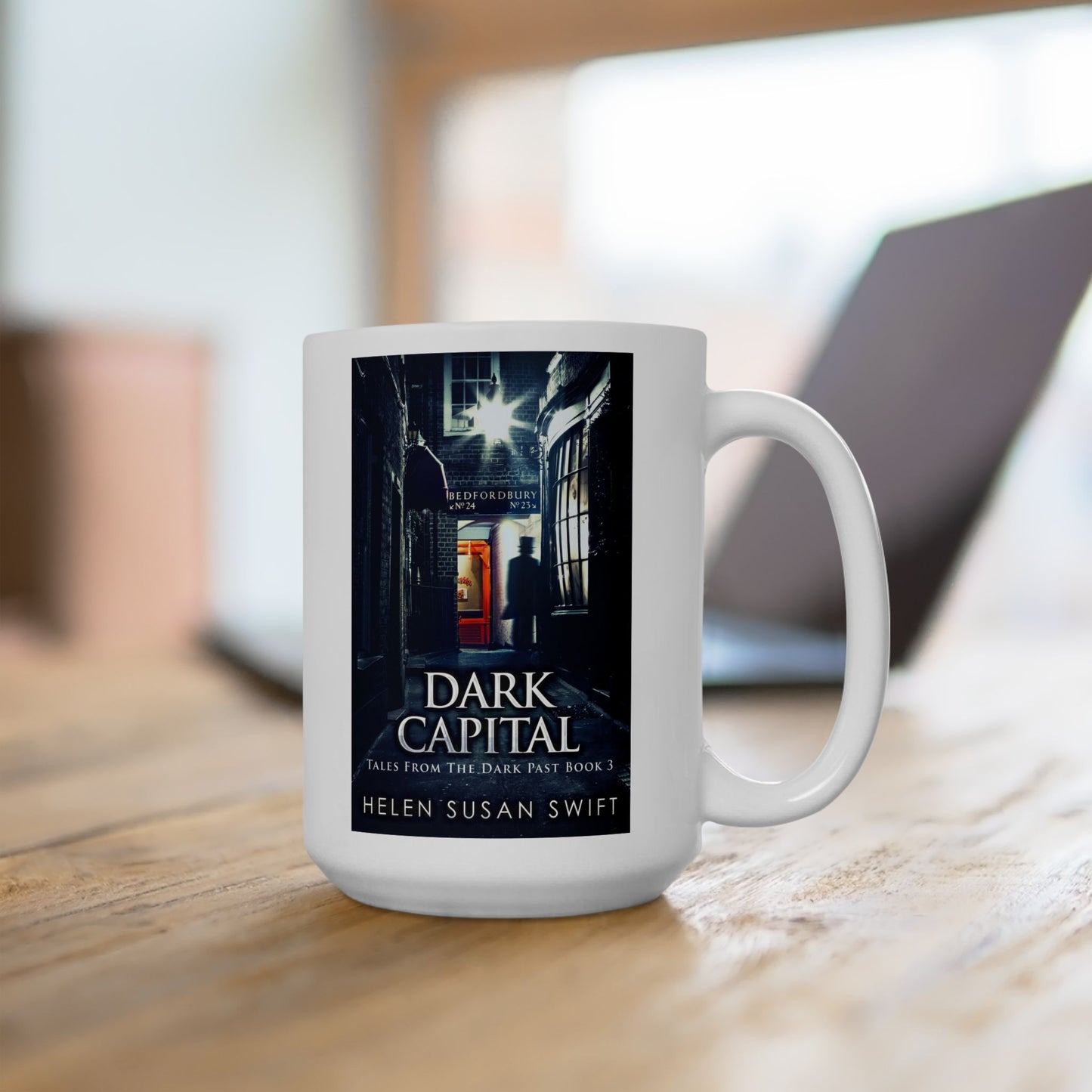 Dark Capital - White Coffee Mug