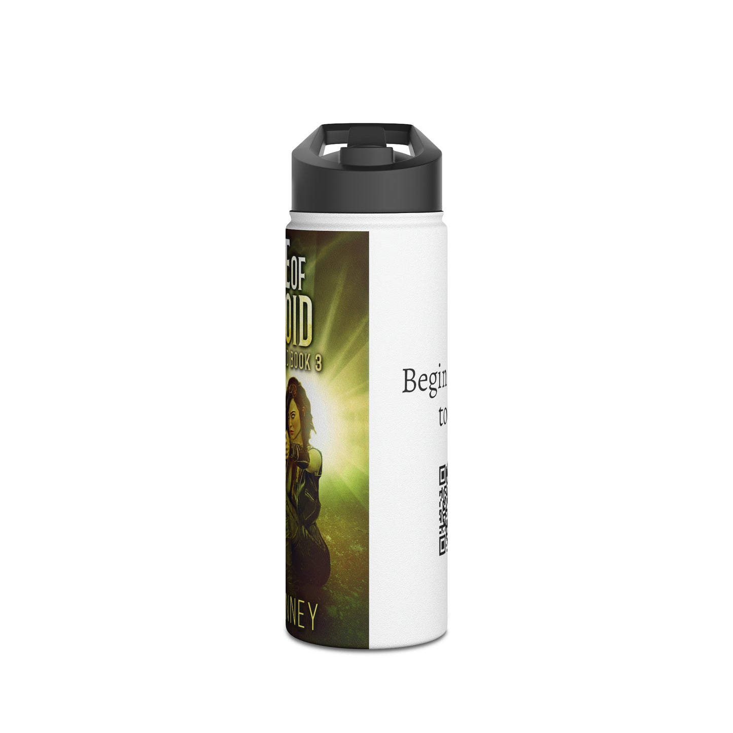 Face Of The Void - Stainless Steel Water Bottle